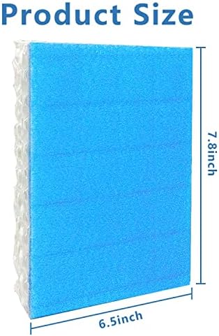 Honeywell T & Wicks Replacement, 4-Pack with Blue Pre-Filter Layer - Compatible with HFT600, HEV615 or HEV620 Humidifier Filter - Image 5