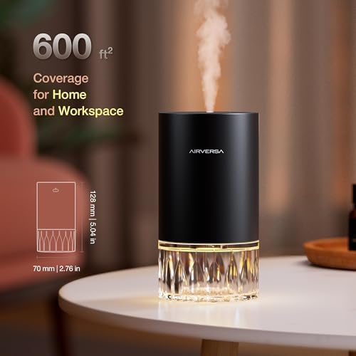 Airversa RD1 Waterless Essential Oil Diffuser Starter Kit, Black - Image 2