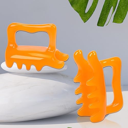 KOOBOOK Fascia Cellulite Massager Resin Massage Tool for Neck Shoulder Leg - Image 5