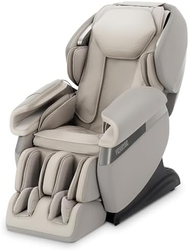 FUJIIRYOKI Calm Plus Flex Frame Track Massage Chair with Zero Gravity Technology, Electric Recliner, and Touchscreen Remote - Relax Your Mind and Body with Soothing Full Body Massages (Space Grey) by JapaneseMassageChairs