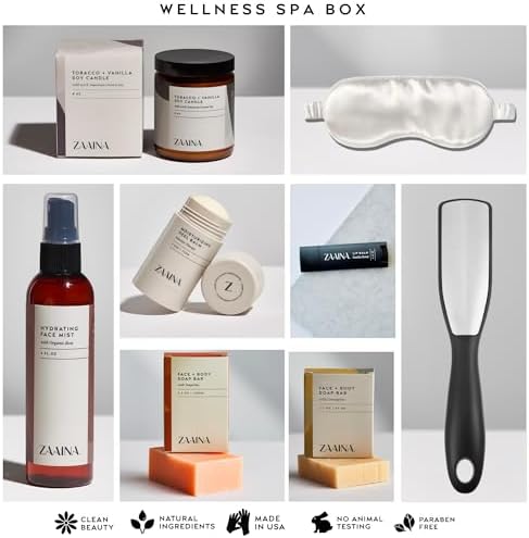 ZAAINA Luxury Spa Gift Set for Women | Wellness Self Care Gift Box - Image 2