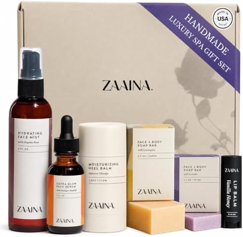 ZAAINA Self Care Gift Box for Women | Spa Gift Set | Relaxation Bath Set by ZAAINA