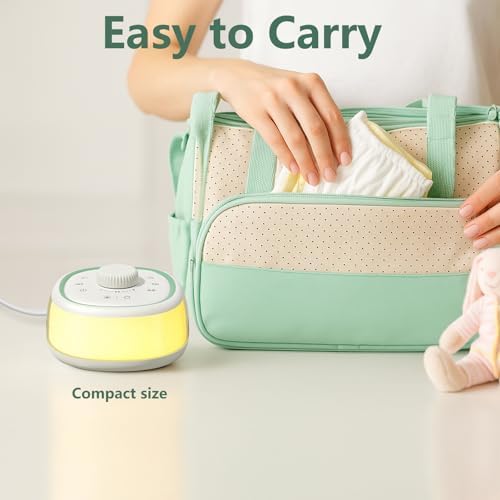 DONOW White Noise Sound Machine for Baby Adults with 30 Soothing Sounds - Image 6