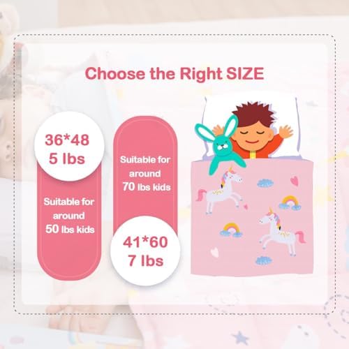 Sivio Cotton Weighted Blanket for Sleeping, 41"x60" 7 lbs - Image 5