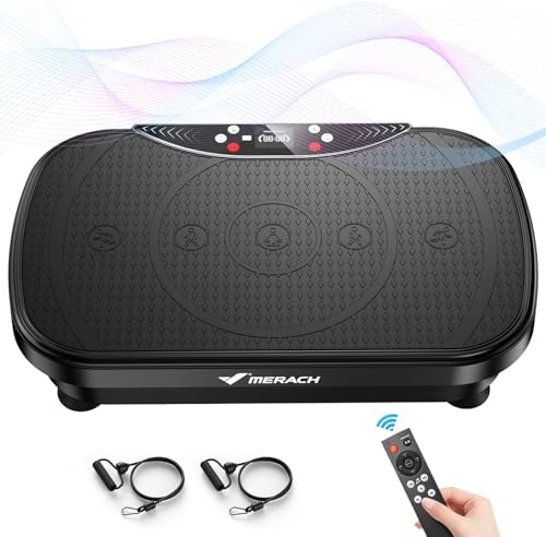 Merach V28 Vibration Plate Exercise Machine with 99 Speeds & Bluetooth by MERACHFITNESS