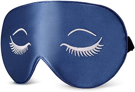 Alaska Bear Mulberry Silk Sleep Mask, Cool and Smooth (Eyelashes) - Image 2