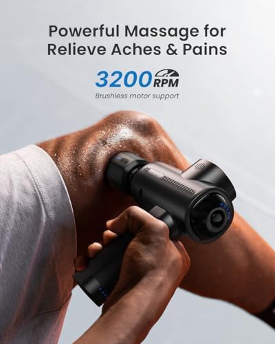 RENPHO Active Thermacool Massage Gun Deep Tissue with Heat and Cold Head - Image 5