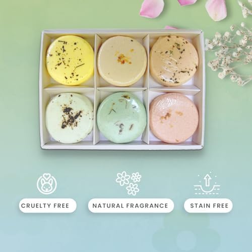 Shower Steamers Gift Set – 6 Aromatherapy Shower Bombs with Essential Oils – Natural Spa Fizzies for Women & Men – Self-Care Kit for Relaxation, Stress Relief & Home Spa – Bliss Collection - Image 6
