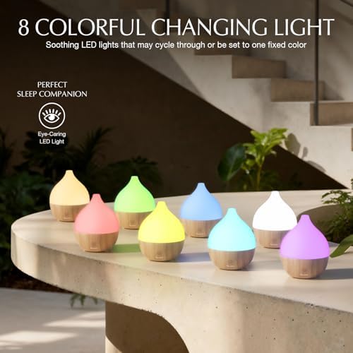 SALKING Essential Oil Diffuser with Luxury Hotel Fragrance Oil Set, 100ml - Image 4