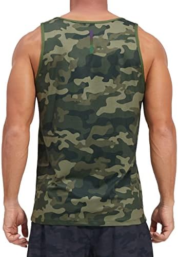 EZRUN Men's Quick Dry Workout Tank Top UPF 50+ Sweat-Wicking Gym Shirt - Image 4