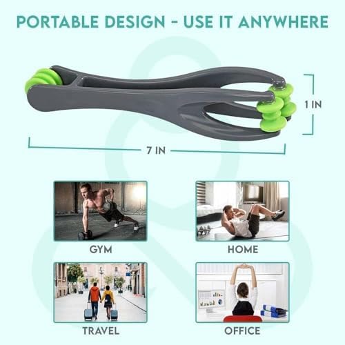Dual Finger Massager - Hand Massage Tool for Knuckles, Palm, Wrist - 2 PK - Image 6