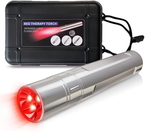 Infrared red Light Therapy is a Handheld red Light Therapy Wand Used to Improve Joint and Muscle Pain. The red Light Therapy Device is Suitable for Whole Body and Facial Care by ASMALLGOAL