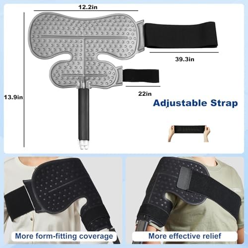 Longice Ice Therapy Machine for Shoulder,Cold Therapy Unit with Programmable Timer,Cold Therapy System with Shoulder Ice Pack,Ice Therapy Machine for Shoulder After Surgery (Black) - Image 5