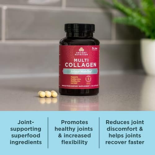 Ancient Nutrition Multi Collagen Joint & Mobility Capsules, 45 CT - Image 4