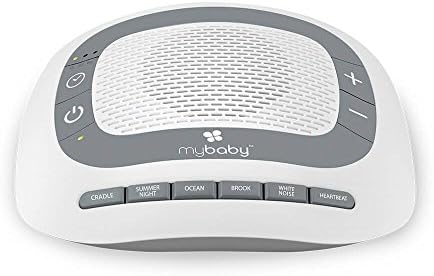 MyBaby SoundSpa White Noise Machine for Babies | 6 Soothing Lullabies for Newborns, Sound Therapy for Travel, Relaxing, Kids, Newborns, Baby Songs, Adjustable Volume, Auto-off Timer, By HoMedics - Image 4