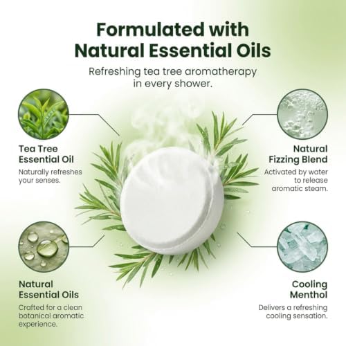 BodyRestore Shower Steamers Aromatherapy, Self Care Gifts, Essence 15 Pack - Image 3