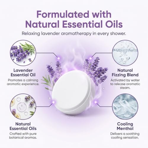 BodyRestore Shower Steamers Aromatherapy, Gifts for Women, Bloom 6 Pack - Image 3