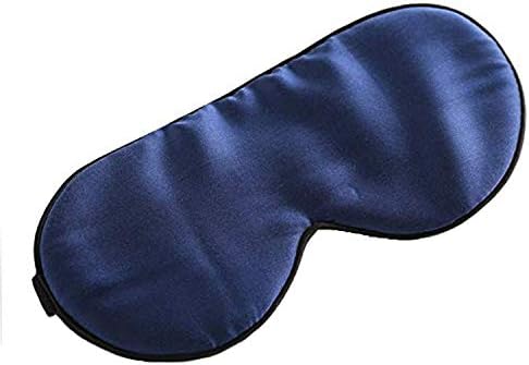 Silk Sleep Mask, Blackout Eye Mask for Sleeping with Adjustable Strap by spacepower