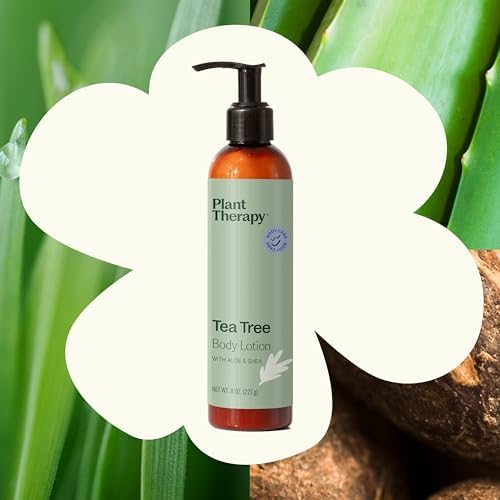 Plant Therapy Tea Tree Body Lotion with Aloe and Shea - Image 3