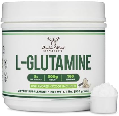 L-Glutamine Powder 5g, Unflavored, Gut + Muscle Recovery, 100 Servings - Image 5