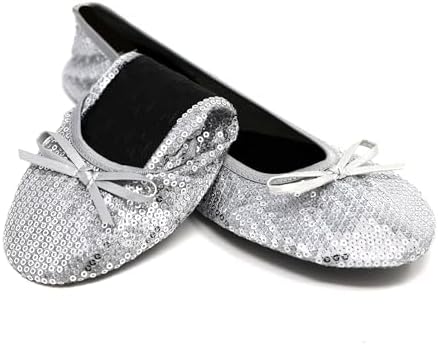Foldable Flats for Women, Portable Ballet Shoes for Wedding &Travel Comfort - Image 3