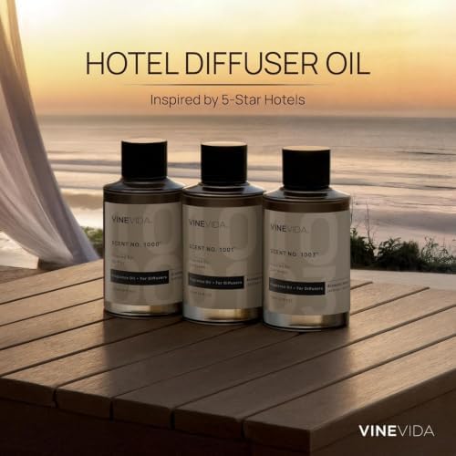 VINEVIDA (32oz) Hotel Fragrance Collection Diffuser Oil - Hotel Scents Diffusers for Home - Cold Air Diffuser Oil - Hotel Scent Essential Oil - Scent No.1005 - Image 3