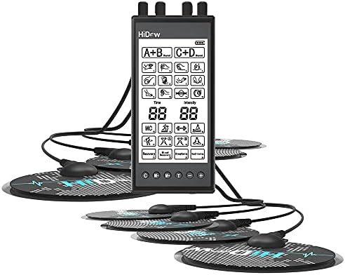 HiDow XPDS 4|24 TENS/EMS Unit, Optimal Pain Relief & Muscle Performance… by Hi-Dow