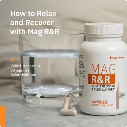 SaltWrap Mag R&R Nighttime Muscle Cramp Relief, 90 Caps - Image 5