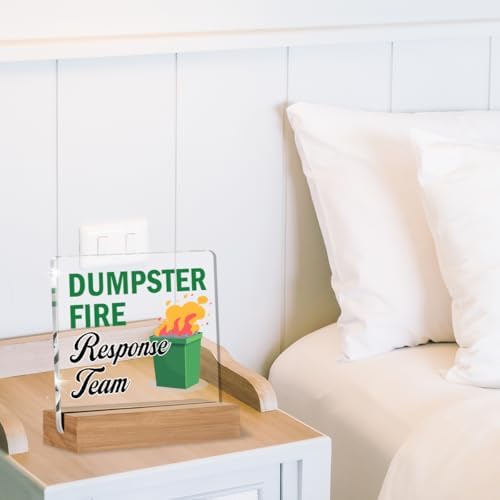 Dumpster Fire Desk Accessories, Funny Office Gifts for Women Men Coworkers - Image 6