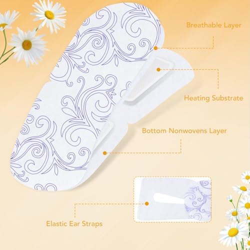 XPCARE 60 Pack Steam Eye Mask Disposable for Dry Eyes Cornea Care-Chamomile - Image 3