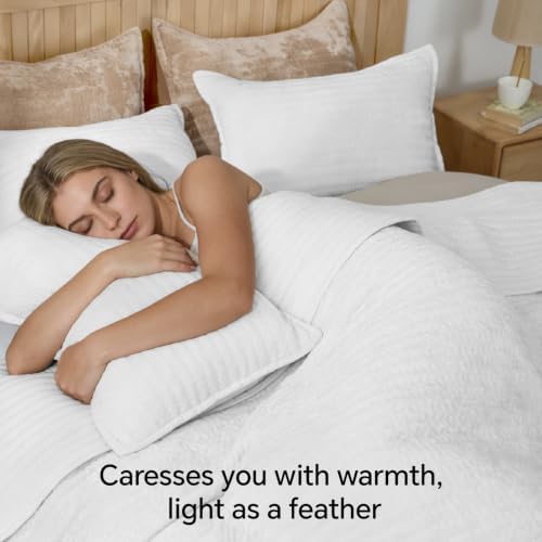 BEDELITE Velvet Quilt Set Queen Size, Luxury Velvet Comforter Bedding - Image 4