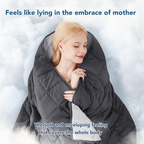 Topcee Weighted Blanket (20lbs 80"x87" King Size) Soft Cooling Heavy Blanket Sleeping, Apply to 190-210 lbs Body, Thick Breathable Blanket with Glass Bead, Easy Care - Image 3
