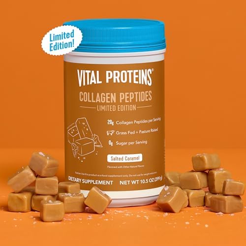 Vital Proteins Salted Caramel Collagen Peptides, 10oz - Image 2