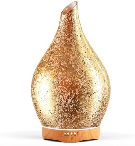 Porseme Essential Oil Diffuser 280ml Handmade Glass Diffuser 7H Runtime by Porseme
