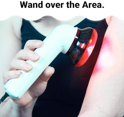 Red Light Therapy Infrared Heating Wand by Theralamp – Handheld Heat Lamp Includes Replacement Bulb - Image 4