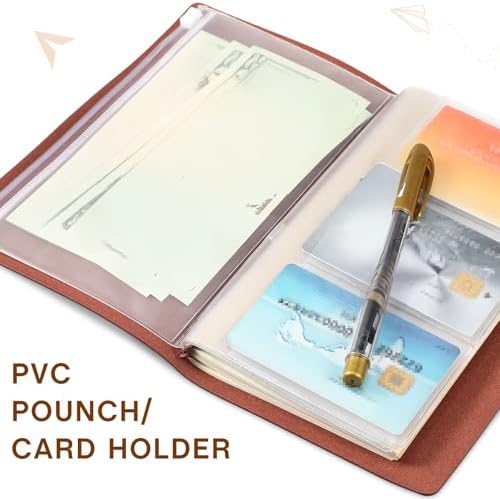 Sabary 16 Pcs Standard Size Refillable Leather Journal Bulk, Classic Color - Image 5