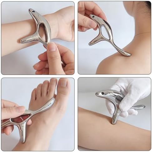 Trigger Point Massage Tool,Thumb Saver Massage Tool for Deep Tissue Massage & Acupressure Body Gua Sha Tool, Muscle Scraper Massager, Thumb Saver Tool, Fascia Blaster for Body Pain Relief - Image 5