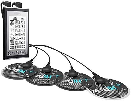 HiDow TENS Unit AcuXPD-S 18 Modes | EMS | Dual Independent Channels | Electronic Pulse Massager - Image 2