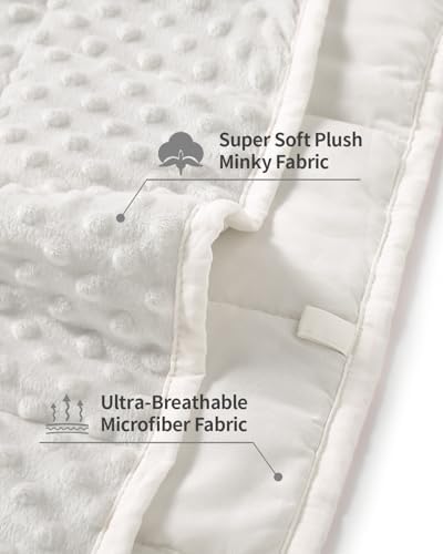 Mr. Sandman Weighted Blanket for Adults, Full Size 12 lbs, 48 x 72 Inches - Image 4