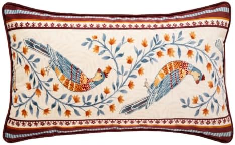 patdrea Designer Vintage Velvet Throw Pillow Cover,12"x20"-Moritz C by patdrea