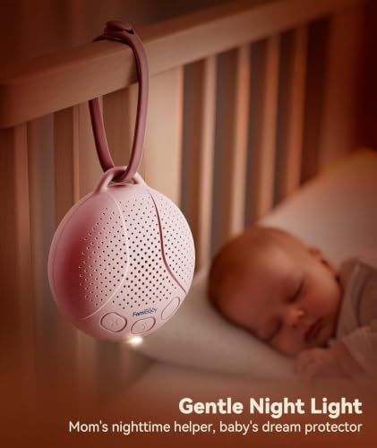 Sound Machine for Babies and Kids - Baby Sleep Soother, Pink - Image 6