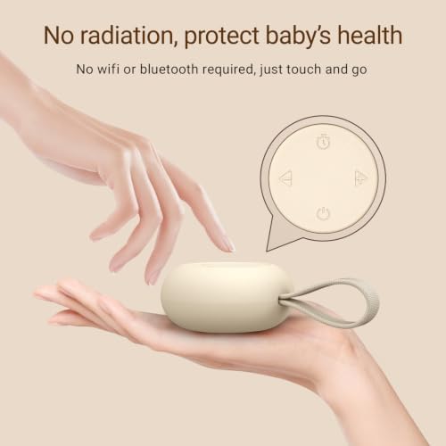 Portable Baby Sound Machine & Essentials for Babies & Kids-Putty - Image 6