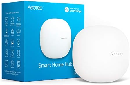 Aeotec Smart Home Hub, Works as a SmartThings Hub, Z-Wave, Zigbee, Matter Gateway, Compatible with Alexa, Google Assistant, WiFi by Aeotec