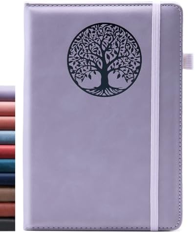 BIYUNRO Leather Journal, Writing Notebook for Women Men by BIYUNRO