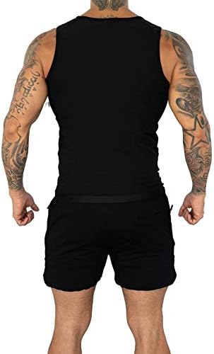 Kewlioo Men's Heat Trapping Zipper Sweat Enhancing Vest - Sauna Suit Shirt Compression Vest Shapewear Top for Gym Exercise - Image 3