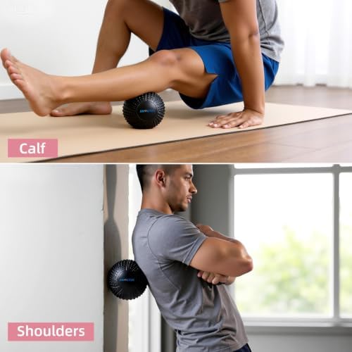 8 Inch Large Peanut Massage Ball Roller for Large Muscle Groups, Deep Tissue Double Massage Ball for Neck,Back,Leg,Low Back,Peanut Myofascia Release Ball for Muscle Knots&Physical Therapy - Image 6