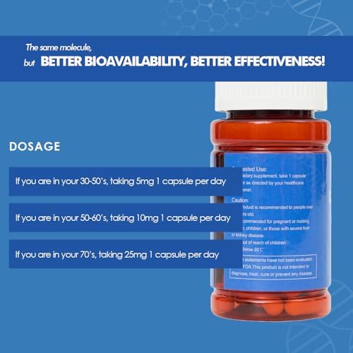 CAW Hypersorption Cycloastragenol 5Mg | Telomere Length Support | DNA Health Immunity Boost Anti-Aging | 30 Enteric-Coated Capsules 6 Bottles - Image 5
