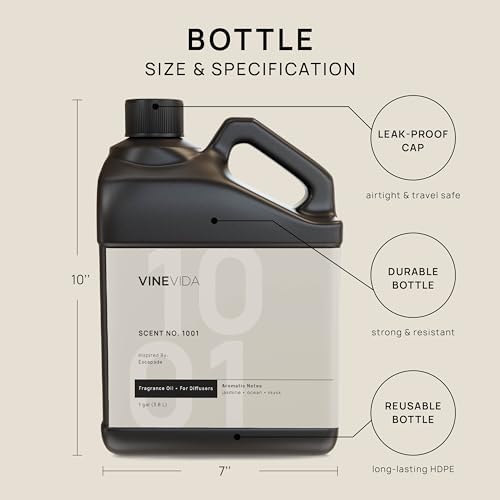 VINEVIDA (128oz) Hotel Fragrance Collection Diffuser Oil - Home Scents Inspired by Ritz Carlton - Cold Air Essential Oil No.1001 - Image 2