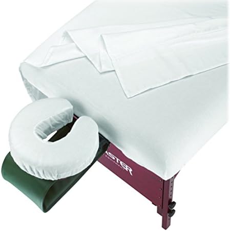Master Massage 3-Piece Flannel Sheet Set, Off White - Image 2