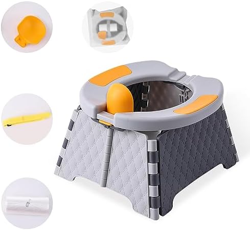 Travel Potty for Toddlers, Portable Foldable Toilet Training Seat by Yszawmx